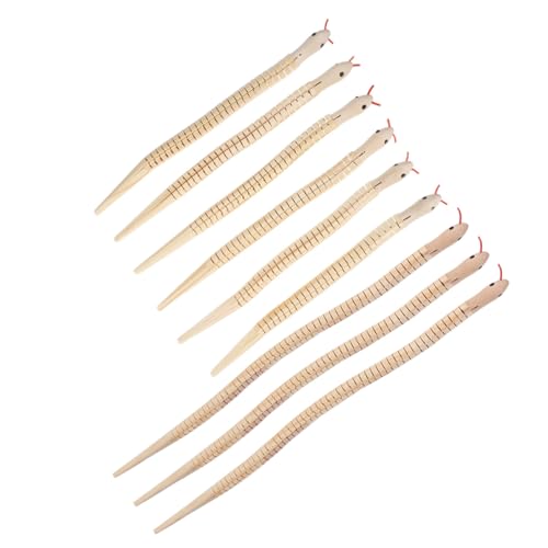 BESPORTBLE 9 Stück Teiliges Holzschlangen Bemalen Flexible Gelenkige Tiermodelle aus Naturbelassenem Holz DIY Spaß für Kreative Party-deko und Pädagogisches BESPORTBLE 9 Stück Teiliges Holzschlangen Bemalen Flexible Gelenkige Tiermodelle aus Naturbelassenem Holz DIY Spaß für Kreative Party-deko und Pädagogisches von BESPORTBLE