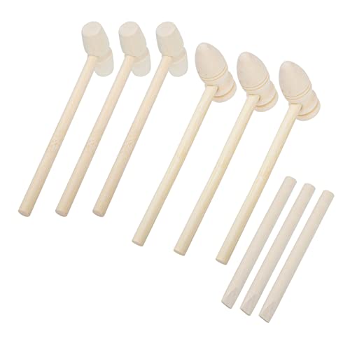 BESPORTBLE 9 Stück Teiliges Kinderhammer aus Holz Pädagogisches für Jungen und Mädchen für Kreative Spiele und Motorische Fähigkeiten Langlebig und Sicher der Anwendung BESPORTBLE 9 Stück Teiliges Kinderhammer aus Holz Pädagogisches für Jungen und Mädchen für Kreative Spiele und Motorische Fähigkeiten Langlebig und Sicher der Anwendung von BESPORTBLE