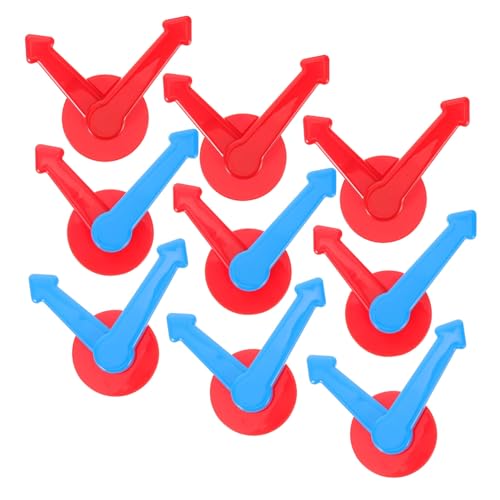 BESPORTBLE 9 Stück Teiliges Spielzeigerset Drehbar Kunststoff Vielseitig für Schul Partyspiele Interaktives Lernspielzeug als Tisch Brettspielzeiger BESPORTBLE 9 Stück Teiliges Spielzeigerset Drehbar Kunststoff Vielseitig für Schul Partyspiele Interaktives Lernspielzeug als Tisch Brettspielzeiger von BESPORTBLE