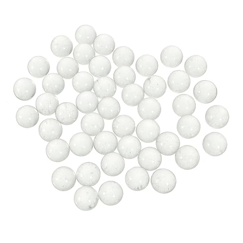 BESPORTBLE 90Stücke Transparente Glasperlen Für Vasenfüllung Runde Dekorative Glaskugeln Für Tischdekoration Und Bastelprojekte von BESPORTBLE