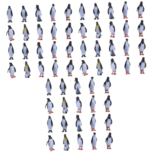 BESPORTBLE 96 Stück Teiliges Realistisches Pinguinmodell aus Hochwertigem PVC Detailgetreue Tierfiguren für Langlebig und Lehrreich Tischdeko von BESPORTBLE