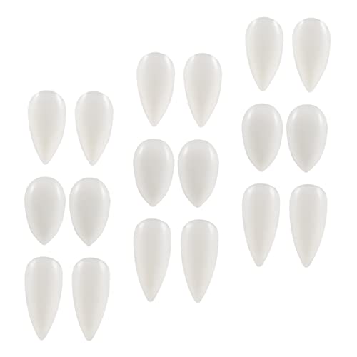 BESPORTBLE 9Paare Dekorative Vampirzähne Für Halloween Sichere Gefälschte Reißzähne Für Cosplay Und Partys Und Halloween Requisiten von BESPORTBLE