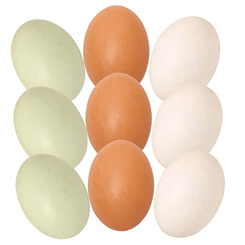 BESPORTBLE 9Stücke Teiliges Holz Eier Und Weiße Fake Eier Für DIY Osterdekoration Realistische Eiform Nachhaltiges Material Für Kreative Bastelprojekte Und Kinderunterhaltung BESPORTBLE 9Stücke Teiliges Holz Eier Und Weiße Fake Eier Für DIY Osterdekoration Realistische Eiform Nachhaltiges Material Für Kreative Bastelprojekte Und Kinderunterhaltung von BESPORTBLE