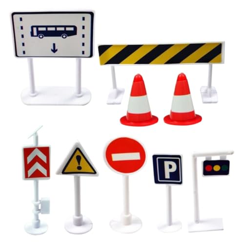 BESPORTBLE 9Stücke Verkehrszeichen Für Simulation Straßenverkehrszeichen Mit Licht Und Straßenschild Kognitive Lernspielzeuge Für Verkehrssicherheit Und Rollenspiele BESPORTBLE 9Stücke Verkehrszeichen Für Simulation Straßenverkehrszeichen Mit Licht Und Straßenschild Kognitive Lernspielzeuge Für Verkehrssicherheit Und Rollenspiele von BESPORTBLE