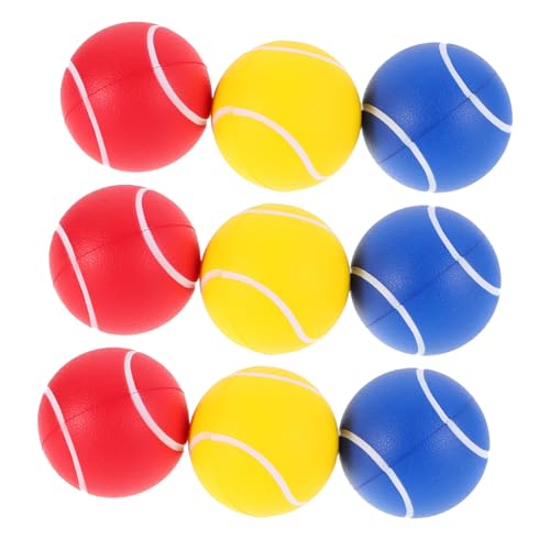BESPORTBLE 9pcs 7cm Bounce Pu -tennisbälle Für Kinder Sportspielzeugbälle Elastizität Bunte Pu -Tennis -Training Bälle Für Innen- Und Außenspiele Für Kinder Sport Trennis Übung Training BESPORTBLE 9pcs 7cm Bounce Pu -tennisbälle Für Kinder Sportspielzeugbälle Elastizität Bunte Pu -Tennis -Training Bälle Für Innen- Und Außenspiele Für Kinder Sport Trennis Übung Training von BESPORTBLE