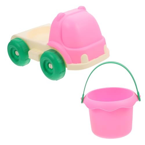 BESPORTBLE Abnehmbares Sandauto Mit Eimer Vielseitiges Strandspielzeug Für Robustes Design Für Kreative Spiele Im Freien von BESPORTBLE