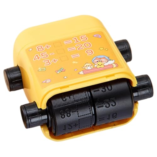 BESPORTBLE Abnutzungsfester Selbstfärbender Mathe Rollstempel für Schüler Automatischer Ölspender Wiederverwendbar Klarer Abdruck für Addition und Subtraktion Kinderfreundlich Langlebig BESPORTBLE Abnutzungsfester Selbstfärbender Mathe Rollstempel für Schüler Automatischer Ölspender Wiederverwendbar Klarer Abdruck für Addition und Subtraktion Kinderfreundlich Langlebig von BESPORTBLE