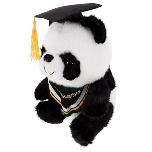 BESPORTBLE Abschluss Plüsch Panda mit Doktorhut Kuscheltier für Graduierungsgeschenke Süßes Deko für Abschlussfeiern Gelbes Design mit Dreieckstuch BESPORTBLE Abschluss Plüsch Panda mit Doktorhut Kuscheltier für Graduierungsgeschenke Süßes Deko für Abschlussfeiern Gelbes Design mit Dreieckstuch von BESPORTBLE