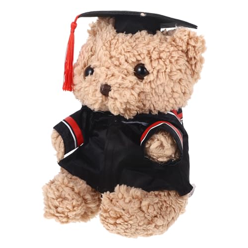 BESPORTBLE Abschlussbär Plüschspielzeug mit Doktorhut Ausgestopfter Stoffbär Gedenkgeschenk für Absolventen Weiches Kuscheltier für Besondere Anlässe Elegantes Dekorationszubehör BESPORTBLE Abschlussbär Plüschspielzeug mit Doktorhut Ausgestopfter Stoffbär Gedenkgeschenk für Absolventen Weiches Kuscheltier für Besondere Anlässe Elegantes Dekorationszubehör von BESPORTBLE