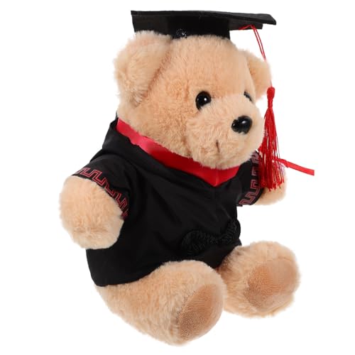 BESPORTBLE Abschlussbär Plüschspielzeug mit Doktorhut Großer Plüschbär für Graduierungsfeiern zur Abschlussfeier und Dekoration für Zuhause BESPORTBLE Abschlussbär Plüschspielzeug mit Doktorhut Großer Plüschbär für Graduierungsfeiern zur Abschlussfeier und Dekoration für Zuhause von BESPORTBLE