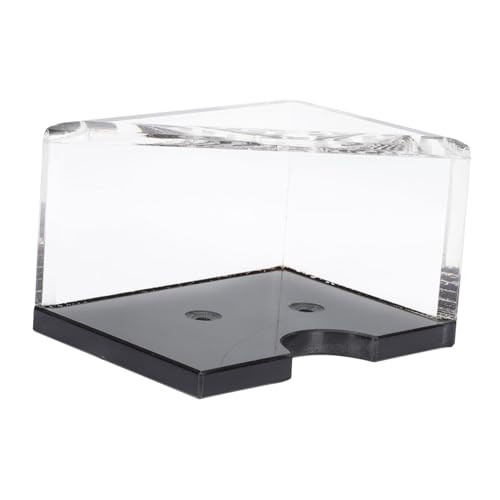 BESPORTBLE Acryl Spielkartenbox für 2 Decks Transparenter Kartenständer Leicht und Dekorativ für Zuhause und Partys Spielkarten Aufbewahrungshalter von BESPORTBLE