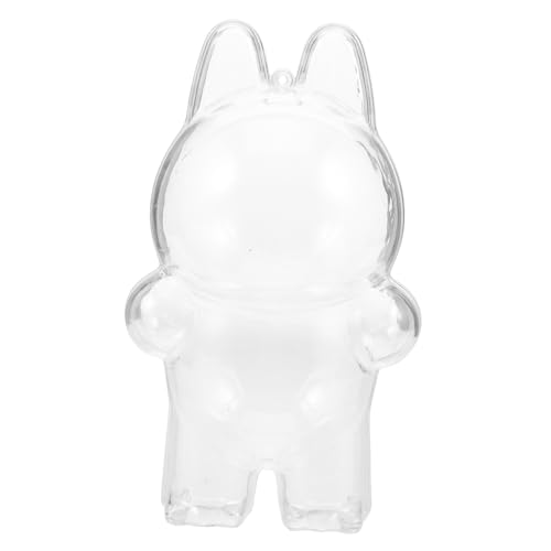 BESPORTBLE Acrylpuppen -Display -hülle Transparente Schutzabdeckung Für Zahlen Klare Anzeigebox Für Sammlerstücke Für Wohnkultur Und Lagerung von BESPORTBLE