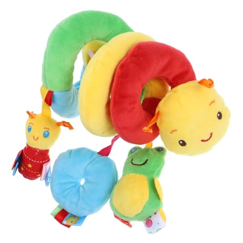 BESPORTBLE Activity Spirale - Hängendes Plüschspielzeug mit für Kinderbett/Autositz/Babyschale - Multi-Farben - 50 cm BESPORTBLE Activity Spirale - Hängendes Plüschspielzeug mit für Kinderbett/Autositz/Babyschale - Multi-Farben - 50 cm von BESPORTBLE