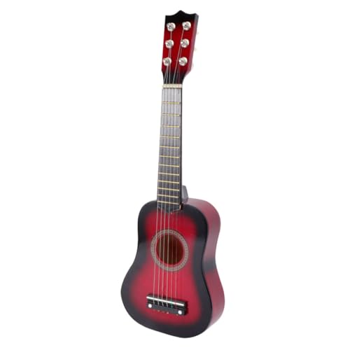 BESPORTBLE Akustikgitarre Saiten Tragbares Holzspielzeug Lerninstrument für Jungen und Fördert Musikalische Früherziehung und Realistischen von BESPORTBLE
