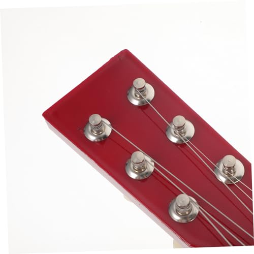 BESPORTBLE Anfänger Gitarre Musikinstrument Lernspielzeug Leichte Tragbare Gitarre für Kreative Geschenkidee mit Klarem BESPORTBLE Anfänger Gitarre Musikinstrument Lernspielzeug Leichte Tragbare Gitarre für Kreative Geschenkidee mit Klarem von BESPORTBLE