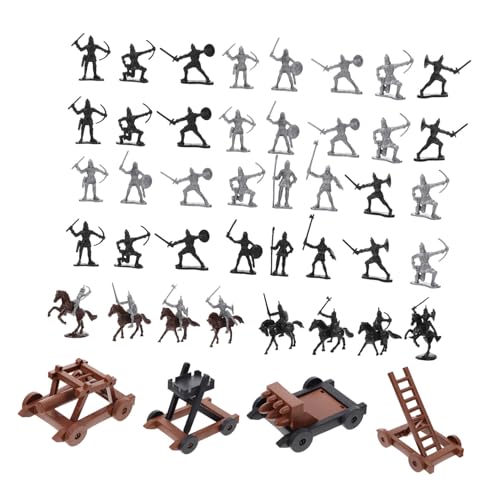 BESPORTBLE Antike Mittelalterliche Soldaten und Kriegswagenmodelle Teiliges aus Kunststoff Sandtisch Dekoration Statische Ritterfiguren für Indoor BESPORTBLE Antike Mittelalterliche Soldaten und Kriegswagenmodelle Teiliges aus Kunststoff Sandtisch Dekoration Statische Ritterfiguren für Indoor von BESPORTBLE