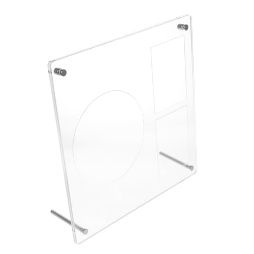 BESPORTBLE -Anzeige ständer Fotokartenständer Kpop Album-Präsentationsständer Frames aufzeichnen Musik Bilderrahmen Plattenregale kpop Fotokartenhalter Vinyl-Displayrahmen Acryl Transparent von BESPORTBLE
