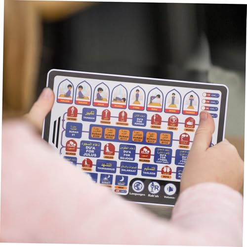 BESPORTBLE Arabisch Lernmaschine für Interaktives Islamisches Lernspielzeug Arabisches Alphabet Lernspiel Quran Tablet Frühe Bildung Pädagogisches Sprachlerngerät von BESPORTBLE