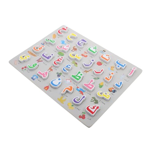 BESPORTBLE Arabisches Alphabet Puzzle aus Holz für Kleinkinder Interaktives Lernspielzeug zur Sprachentwicklung Pädagogisches Spiel für Zuhause Kindergarten und Schule BESPORTBLE Arabisches Alphabet Puzzle aus Holz für Kleinkinder Interaktives Lernspielzeug zur Sprachentwicklung Pädagogisches Spiel für Zuhause Kindergarten und Schule von BESPORTBLE