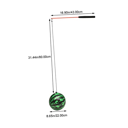 BESPORTBLE Arm Trainingsball Bouncy Ball für Outdoor Fitness Kräftigt Armmuskulatur Rutschfestes Design mit Lustigem Muster für Wurf und Schwungübungen bei Kindern und Erwachsenen von BESPORTBLE