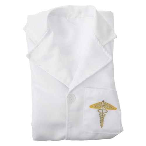 BESPORTBLE Arztkleidung für Die vorgeben Mädchen verkleiden sich Kostüme zum Arztkostüm für kleine Mädchen Rollenspielkostüm Arzt-Outfit Polyester Weiß BESPORTBLE Arztkleidung für Die vorgeben Mädchen verkleiden sich Kostüme zum Arztkostüm für kleine Mädchen Rollenspielkostüm Arzt-Outfit Polyester Weiß von BESPORTBLE