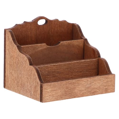 BESPORTBLE Aufbewahrungsregal aus Holz für Puppenhaus Platzsparender Aufbewahrungshalter Vintage Möbel Requisite für Dekoration und Praktische Nutzung Kleinen Räumen BESPORTBLE Aufbewahrungsregal aus Holz für Puppenhaus Platzsparender Aufbewahrungshalter Vintage Möbel Requisite für Dekoration und Praktische Nutzung Kleinen Räumen von BESPORTBLE
