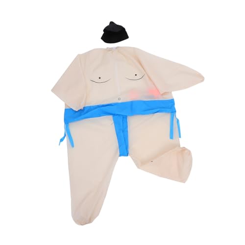 BESPORTBLE Aufblasbare -wrestling -kleidung Aufblasbare Anzüge Für Erwachsene Kostüm Aufblasbar Party-cosplay-kostüm-stütze Bühnenleistung Blau Polyester von BESPORTBLE