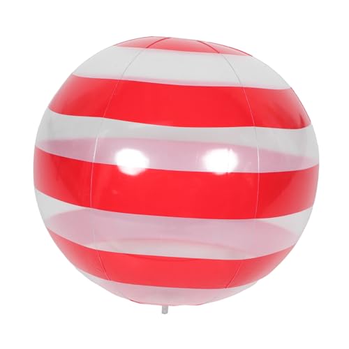 BESPORTBLE Aufblasbarer Strandball mit Kreativem Design Bunte Streifen für Sommer Partys Lustige Deko für Erwachsene für Strand und Poolaktivitäten BESPORTBLE Aufblasbarer Strandball mit Kreativem Design Bunte Streifen für Sommer Partys Lustige Deko für Erwachsene für Strand und Poolaktivitäten von BESPORTBLE