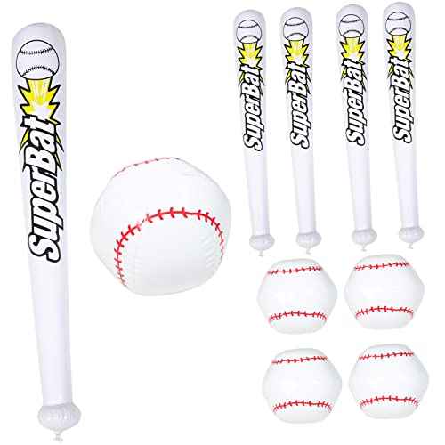 BESPORTBLE Aufblasbares Baseball Teiliges mit Ball und Schläger für Baseball Themenpartys und Sommeraktivitäten BESPORTBLE Aufblasbares Baseball Teiliges mit Ball und Schläger für Baseball Themenpartys und Sommeraktivitäten von BESPORTBLE