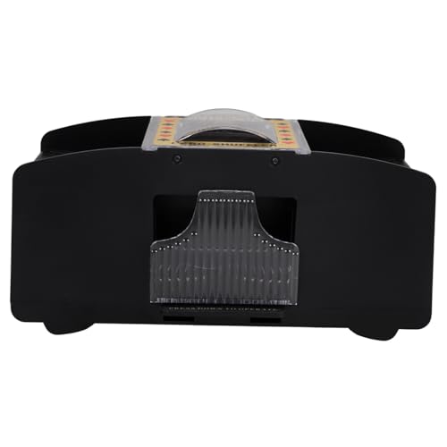 BESPORTBLE Automatische Kartenmischmaschine für Decks Pokerkarten Batteriebetrieben Tragbar für Zuhause Party Camping Einfach zu Bedienen Praktisches Poker Zubehör für Fließendes Kartenspiel von BESPORTBLE