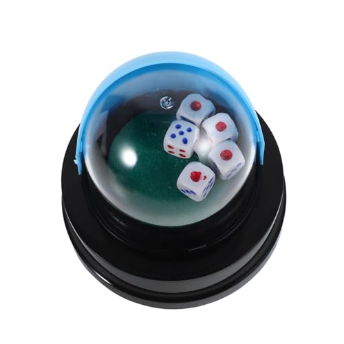 BESPORTBLE Automatischer Würfelbecher für Partys und Ktv Batteriebetriebener Elektrischer Würfelroller für Tischspiele und Familienfeiern Einzigartiges Design für Mehr Spaß und Spannung BESPORTBLE Automatischer Würfelbecher für Partys und Ktv Batteriebetriebener Elektrischer Würfelroller für Tischspiele und Familienfeiern Einzigartiges Design für Mehr Spaß und Spannung von BESPORTBLE