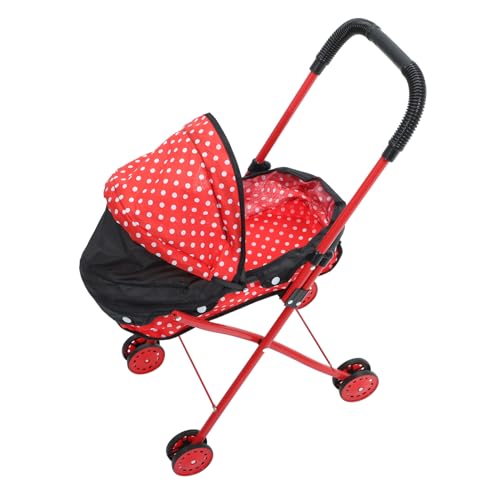BESPORTBLE Babypuppenwagen Leichter Puppenbuggy mit Sicherem Material für Kreatives Rollenspiel Hand Auge Koordination Geeignet für Reisen Hause BESPORTBLE Babypuppenwagen Leichter Puppenbuggy mit Sicherem Material für Kreatives Rollenspiel Hand Auge Koordination Geeignet für Reisen Hause von BESPORTBLE