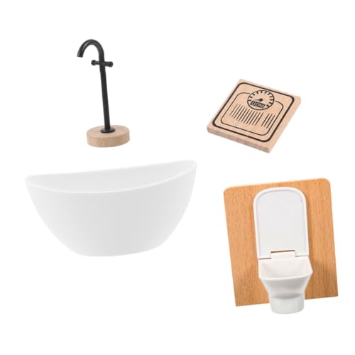 BESPORTBLE Badezimmerdekorationen Für Puppenzimmer Mini Badewanne Miniaturmöbel Modell Mini Möbel Für Puppenhaus Mini Hauszubehör Puppenhaus Toilette Puppenhaus Badezimmerzubehör Aus BESPORTBLE Badezimmerdekorationen Für Puppenzimmer Mini Badewanne Miniaturmöbel Modell Mini Möbel Für Puppenhaus Mini Hauszubehör Puppenhaus Toilette Puppenhaus Badezimmerzubehör Aus von BESPORTBLE