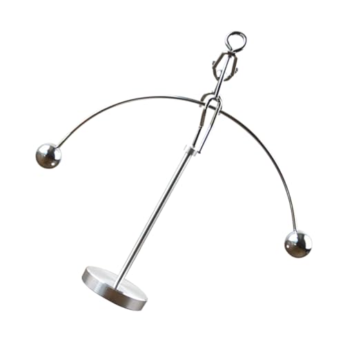 BESPORTBLE Balance Ehepaar Statue Physikalisches Gleichgewicht Dekoration für Schreibtisch und Zuhause Kreative Geschenkidee aus Rostfreiem Material für Erwachsene von BESPORTBLE