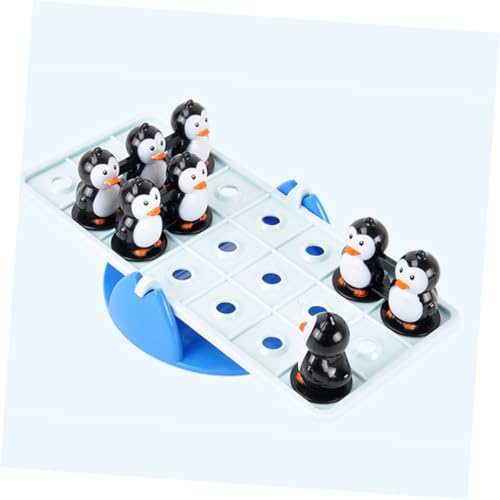 BESPORTBLE Balance Pinguin Wippe Spielzeug Interaktives Pinguin Wippenspiel Fördert Gleichgewicht Kreativität Spielzeug für Kinder Familien für Drinnen und Draußen von BESPORTBLE