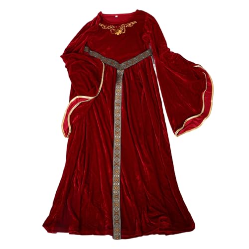 BESPORTBLE Ballkleid für langärmliges Kleid für Mädchen Mittelalterkostüm für mittelalterliches Kleid Satin BESPORTBLE Ballkleid für langärmliges Kleid für Mädchen Mittelalterkostüm für mittelalterliches Kleid Satin von BESPORTBLE