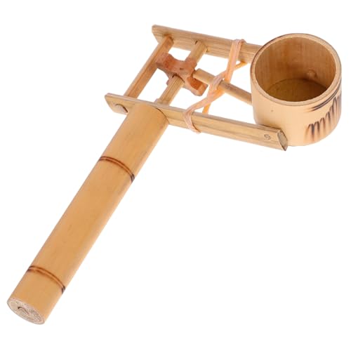 BESPORTBLE Bambus kastagnetten mit Langem Griff Percussion Instrument für Robustes Klangspielzeug Ergonomisch Geformt für Musikalische Früherziehung und Feierlichkeiten von BESPORTBLE