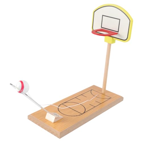 BESPORTBLE Basketball Aus Holz Mini Finger Basketball Set Für Eltern Junge Mädchen Interaktion Perfektes Desktop Hand Auge Koordination Und Fingerstärke von BESPORTBLE