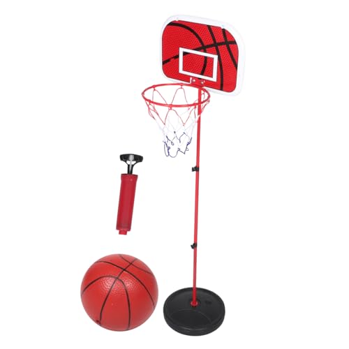 BESPORTBLE Basketballkorb Für Junge Mädchen Höhenverstellbar Tragbarer Ständer Für Drinnen Und Draußen Basketball-Spielzeug Mit Stabiler Eisenstange Für Aktives Spielen Und Training von BESPORTBLE