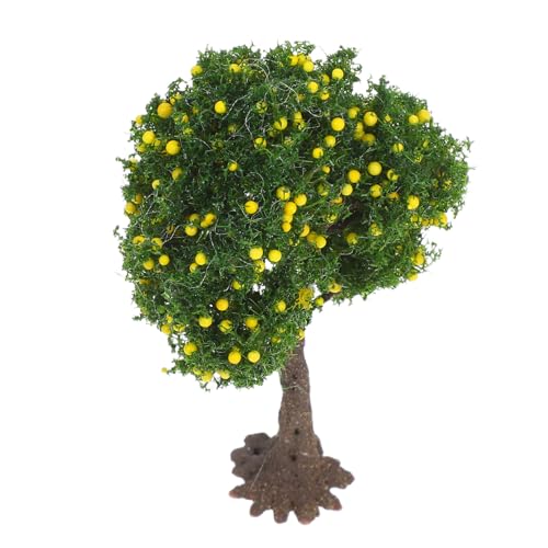 BESPORTBLE Landschaftsbäume Modell-miniaturbäume Zum Basteln Modelleisenbahn Mini-kunstbaum Detailreicher Baum Mit Gelben Früchten 10 cm 1 Stück BESPORTBLE Landschaftsbäume Modell-miniaturbäume Zum Basteln Modelleisenbahn Mini-kunstbaum Detailreicher Baum Mit Gelben Früchten 10 cm 1 Stück von BESPORTBLE