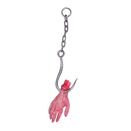 BESPORTBLE Blutige Hand Halloween Hänge Dekoration Gruselige Abgetrennte Hand Für Spooky Props Und Halloween Feste Perfektes Halloween Für Gruselige Streiche Und Dekoration von BESPORTBLE