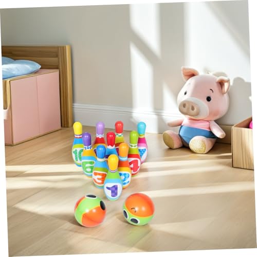 BESPORTBLE Bowling PU Mini mit Bällen für Kleinkinder Motorische Entwicklung Leicht Indoor und Outdoor Bowling Aktivitätsspielzeug für Familie BESPORTBLE Bowling PU Mini mit Bällen für Kleinkinder Motorische Entwicklung Leicht Indoor und Outdoor Bowling Aktivitätsspielzeug für Familie von BESPORTBLE