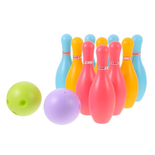 BESPORTBLE Bowling Set Interaktives Bowling für Indoor Sport Spielset für Kleinkinder Spaß und Fördern Hochwertiges Leichtes und Wasserdichtes Material von BESPORTBLE