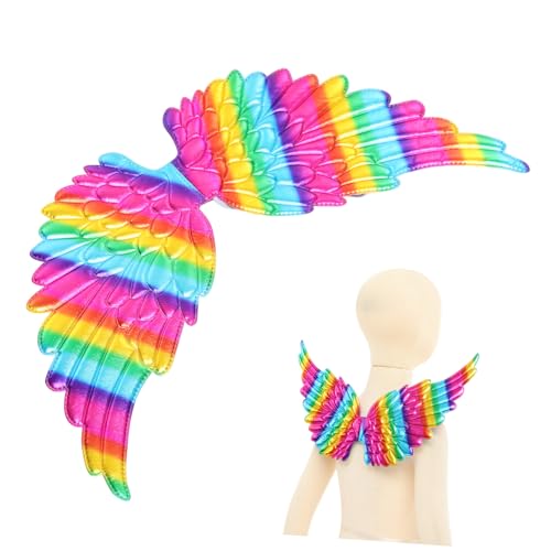 BESPORTBLE Bunte Feengelygel Flügel Für Halloween Cosplay Angel Wings Kostüm Requisite Für Bühnenaufführungen Rollenspiel Accessoires Für Karneval Und Mottopartys BESPORTBLE Bunte Feengelygel Flügel Für Halloween Cosplay Angel Wings Kostüm Requisite Für Bühnenaufführungen Rollenspiel Accessoires Für Karneval Und Mottopartys von BESPORTBLE