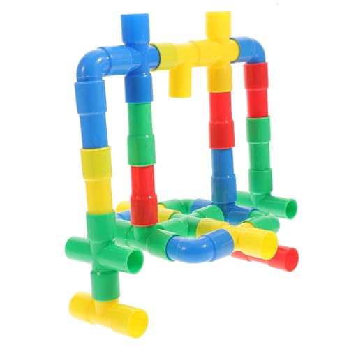 BESPORTBLE Bunte Kunststoff Bauklötze Steckrohr Bausteine Pädagogisches Lernspielzeug für Fördert Kreativität und Motorische Fähigkeiten Umweltfreundlich und Sicher Vielseitig Kombinierbar BESPORTBLE Bunte Kunststoff Bauklötze Steckrohr Bausteine Pädagogisches Lernspielzeug für Fördert Kreativität und Motorische Fähigkeiten Umweltfreundlich und Sicher Vielseitig Kombinierbar von BESPORTBLE