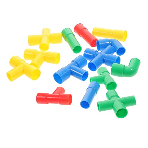 BESPORTBLE Bunte Kunststoff Rohr Bausteine für Pädagogisches Steckspielzeug Umweltfreundlich Vielseitig Kombinierbar Fördert Kreativität und Farberkennung Sicher und Langlebig BESPORTBLE Bunte Kunststoff Rohr Bausteine für Pädagogisches Steckspielzeug Umweltfreundlich Vielseitig Kombinierbar Fördert Kreativität und Farberkennung Sicher und Langlebig von BESPORTBLE