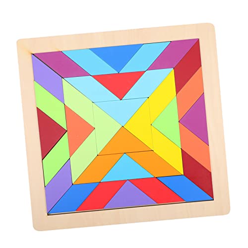 BESPORTBLE Buntes Geometrisches Puzzle für Regenbogen Feinmotorik und Formenerkennung Interaktives Lernspielzeug für Eltern BESPORTBLE Buntes Geometrisches Puzzle für Regenbogen Feinmotorik und Formenerkennung Interaktives Lernspielzeug für Eltern von BESPORTBLE