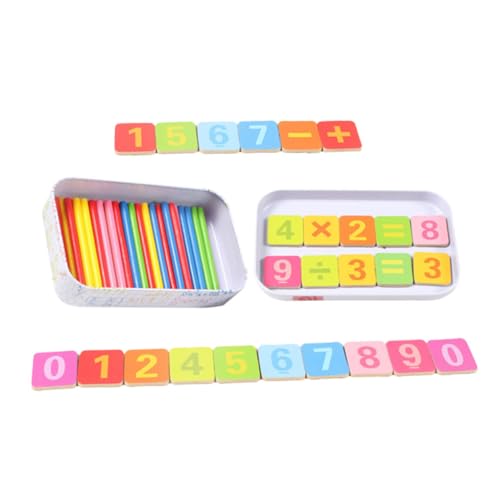 BESPORTBLE Buntes Rechenstäbchen aus Holz für Grundschule Mathe Lernspielzeug Farben und Zahlenverständnis Sowie Mentaler Arithmetik für Ab Jahren BESPORTBLE Buntes Rechenstäbchen aus Holz für Grundschule Mathe Lernspielzeug Farben und Zahlenverständnis Sowie Mentaler Arithmetik für Ab Jahren von BESPORTBLE