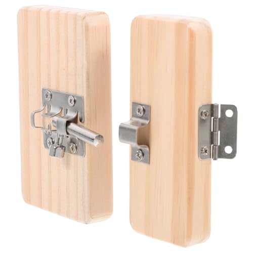 BESPORTBLE Toddlers Busy Board Türverschluss Spielzeug DIY Sensorisches Lernspielzeug Für Kleinkinder Holz Teile Für Motorik Und Kreativität von BESPORTBLE