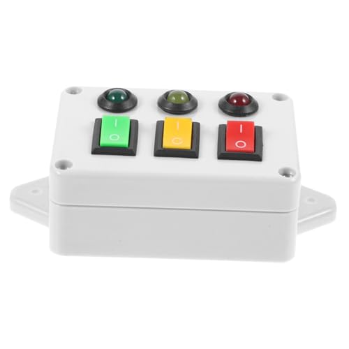 BESPORTBLE Busy Board mit Fach Lichtschalter Lustiges Trainingsspielzeug Feinmotorik Handliches Lernspielzeug zur Entwicklung von Kreativität und Koordination für Kleinkinder von BESPORTBLE